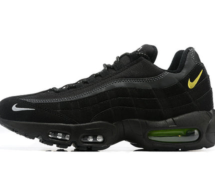 Men's Nike Air Max 95 Black Yellow Strike Shoes