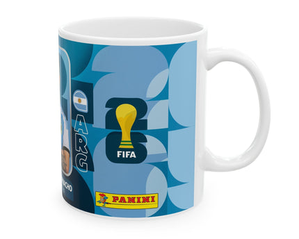 Argentina Soccer Player Alejandro Garnacho Ceramic Mug — Coffee Cup, World Cup 2026