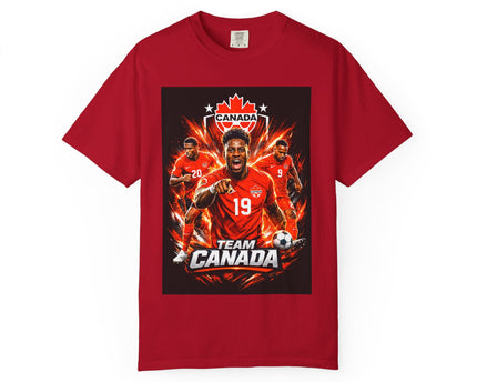 Team Canada Soccer World Cup 2026 T-Shirt, Canada Football Tee, Canada Flag
