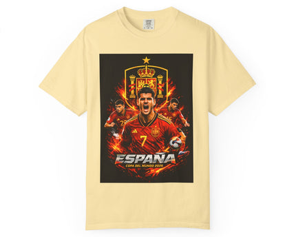 Spain Soccer Players T-Shirt, 2026 World Cup Spain Football Tee, Spain Flag