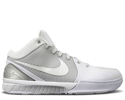Men's Nike Zoom Kobe 4 'Metallic Silver' Shoes