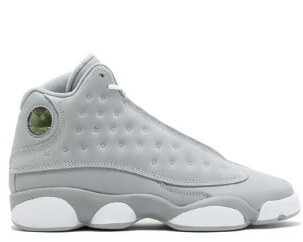 Men's Nike Air Jordan 13 Retro Wolf Grey Shoes