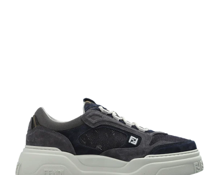 Men's Fendi Roma Match Navy Blue Sneakers