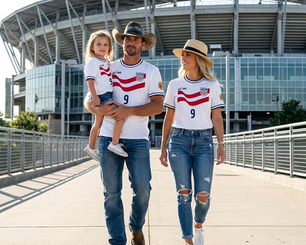 Personalized USA Soccer Jersey Custom Name Gift for Football Fans