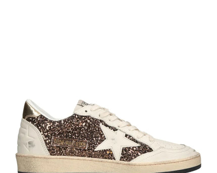 Golden Goose Women's Ball Star Glitter Low-Top Sneakers