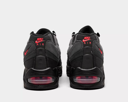 Men's Nike Air Max 95 Black Bright Crimson Shoes