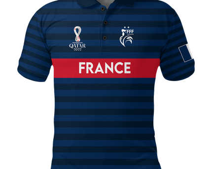 France Football Team Polo Shirt Football