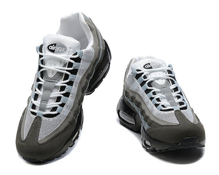 Men's Nike Air Max 95 Gradient Grey And Blue Shoes