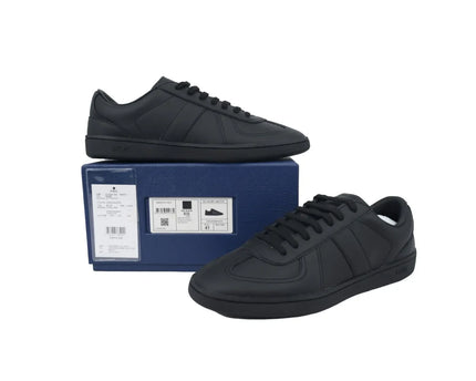 Men's Dior B01 Matchpoint Black Smooth Calfskin Sneakers