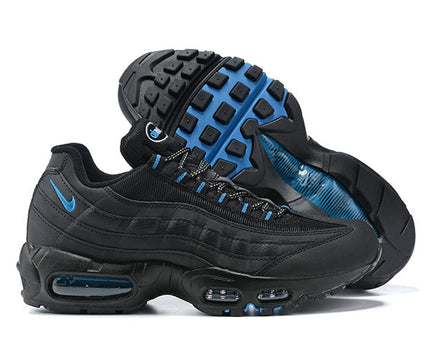 Men's Nike Air Max 95 Black Blue Shoes