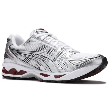 Men's  Asics Gel Kayano 14 'Pure Silver Red' Shoes