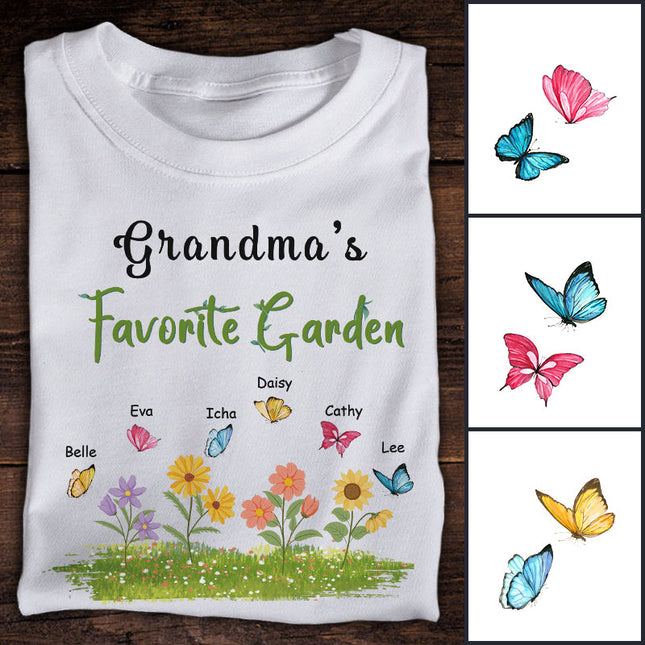 Favorite Garden - Personalized Customized T-shirt - Gift For Garden Lover - Gift For Friend