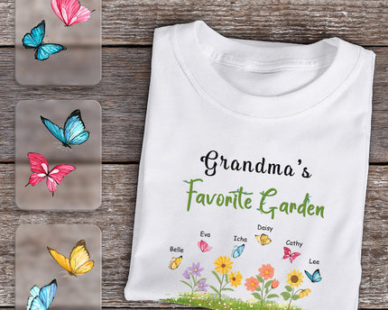 Favorite Garden - Personalized Customized T-shirt - Gift For Garden Lover - Gift For Friend