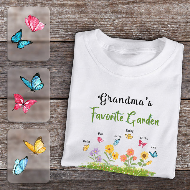 Favorite Garden - Personalized Customized T-shirt - Gift For Garden Lover - Gift For Friend