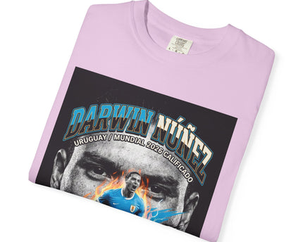 Darwin Nunez 19 Soccer Player T-Shirt, 2026 World Cup Tee, Uruguay Flag