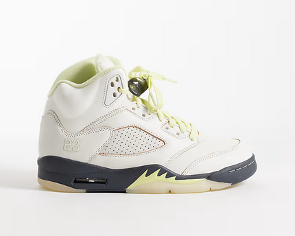 Men's Nike Air Jordan 5 Retro Luminous Green Shoes