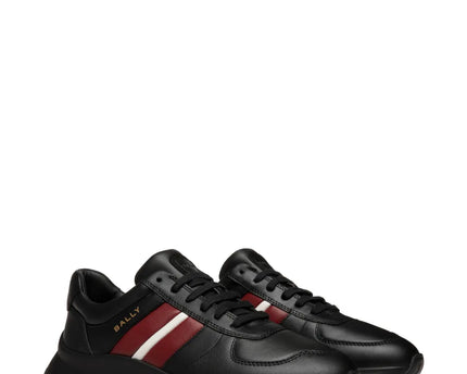 Men's Bally Darsyl Leather Black Sneaker