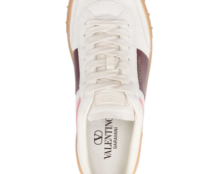 Men's Valentino Garavani Upvillage Low-Top White Multicolor Sneakers