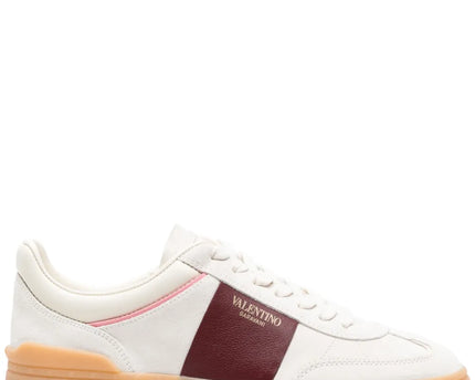 Men's Valentino Garavani Upvillage Low-Top White Multicolor Sneakers