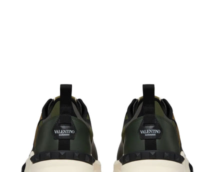 Men's Valentino Garavani Baskets True Act Khaki Multicolor Sneakers