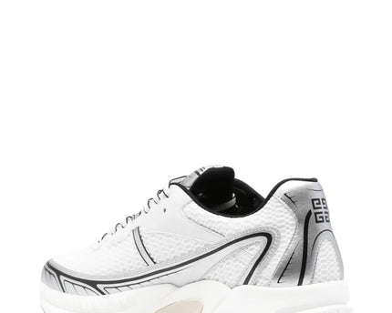 Men's Givenchy Baskets NFNTY-52 White Silver Black Sneakers
