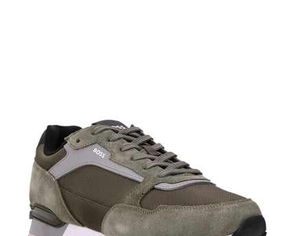 Men’s BOSS Parkour-L Runn Khaki Sneaker