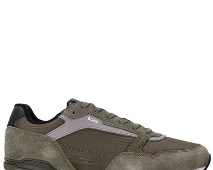 Men’s BOSS Parkour-L Runn Khaki Sneaker