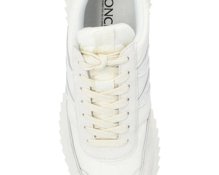 Men's Pacey Nylon & Suede White Sneakers