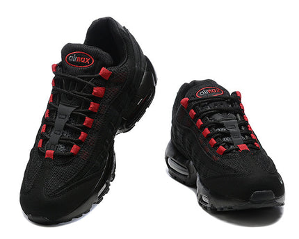Men's Nike Air Max 95 Black Team Crimson Shoes