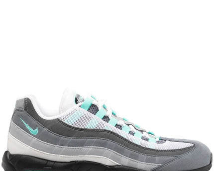 Men's Nike Air Max 95 Cool Grey Tiffany Blue Shoes