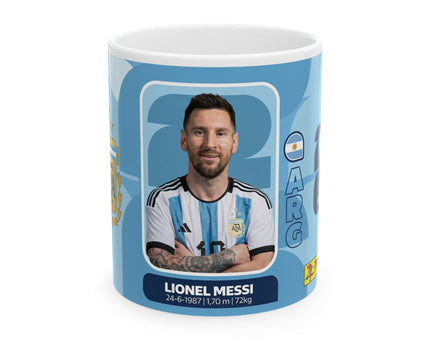 Lionel Messi Argentina Soccer Ceramic Mug, World Cup 2026