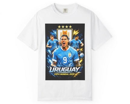 Uruguay National Team Soccer Shirt, World Cup 2026 Tee, Uruguay Flag