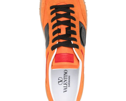 Men's Valentino Garavani Baskets Upvillage Orange Pumpkin Sneakers