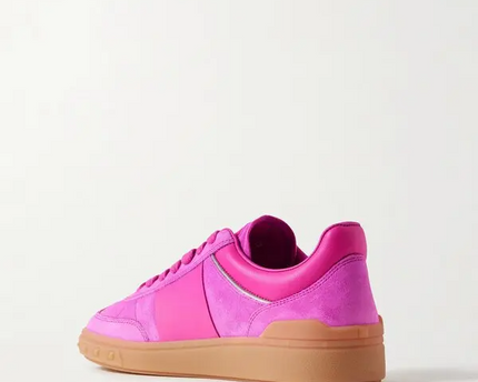 Men's Valentino Garavani Upvillage Low-Top Pink Sneakers