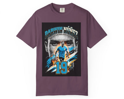 Darwin Nunez 19 Soccer Player T-Shirt, 2026 World Cup Tee, Uruguay Flag