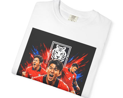 Korean Soccer Players T-Shirt, 2026 World Cup Korea Football Tee, Korea Flag