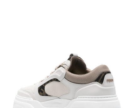 Men's Fendi Roma Match White Sneakers