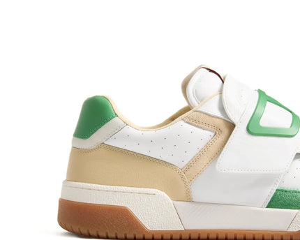 Men's Valentino Garavani Joie De Jouer White Green Sneakers