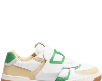 Men's Valentino Garavani Joie De Jouer White Green Sneakers