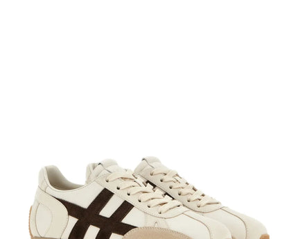 Men's Hogan 86er Suede Light Beige Sneakers