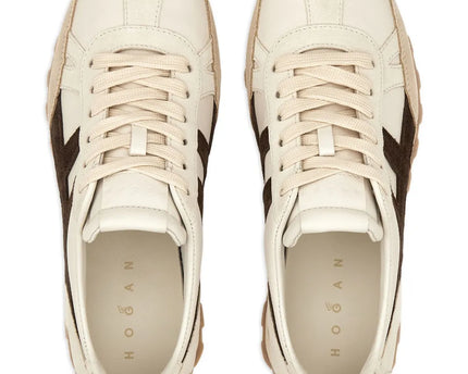 Men's Hogan 86er Suede Light Beige Sneakers