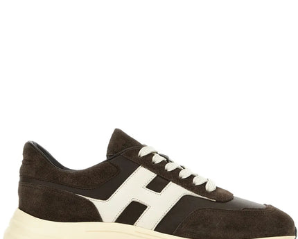 Men's Hogan Hi-Fi  Coffee Brown Sneakers