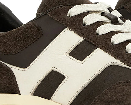 Men's Hogan Hi-Fi  Coffee Brown Sneakers
