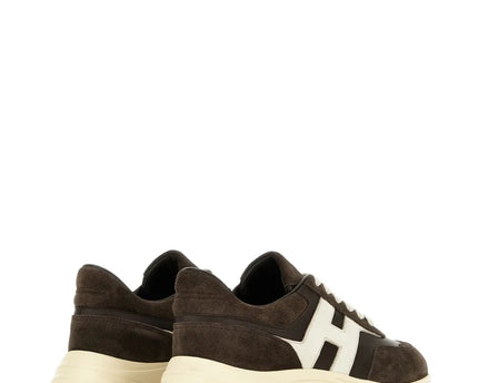 Men's Hogan Hi-Fi  Coffee Brown Sneakers