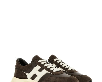 Men's Hogan Hi-Fi  Coffee Brown Sneakers