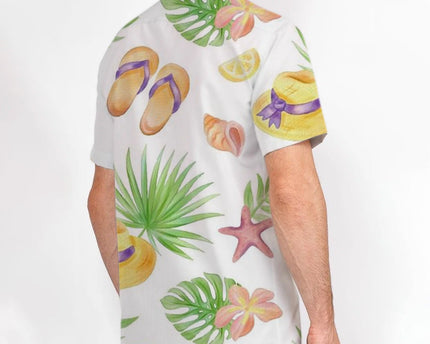 Dog Lover Dog Pet Summer Hawaii Cool Customization- Summer Hawaiian shirt - Personalized Customized Hawaiian shirt