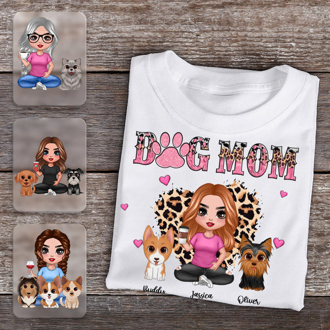 Dod Mom - Personalized Customized T-shirt - Gift For Pet Lover Dog Mom Dog Lover