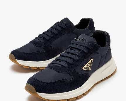 Men's Prada Montecarlo Re-Edition 2005 Leather Navy Sneakers