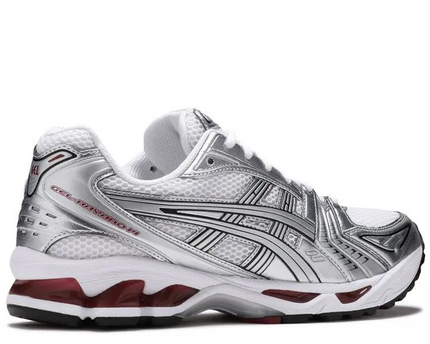 Men's  Asics Gel Kayano 14 'Pure Silver Red' Shoes