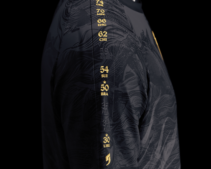 Uruguay Heritage Jersey (2026WC Edition) - Black